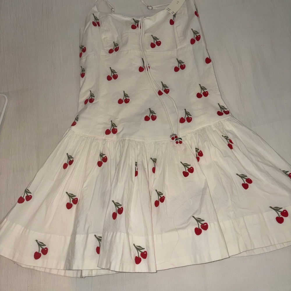 New with tags -Mauve - Anthropolgie sweetheart drop-waist mini dress